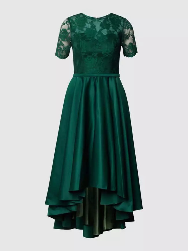 Mascara Cocktailkleid Mit Floraler Spitze - Grün 4 Mascara Cocktailkleid Mit Floraler Spitze - Grün – Bild 2