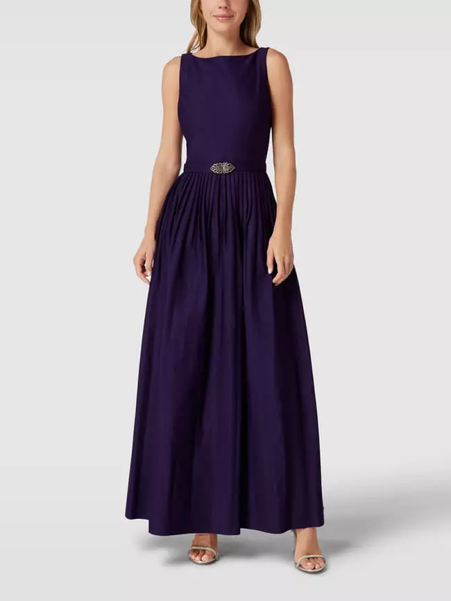 Lauren Ralph Lauren Abendkleid Mit Plisseefalten Modell 'RAVISARA' - Lila 3 Lauren Ralph Lauren Abendkleid Mit Plisseefalten Modell 'RAVISARA' - Lila