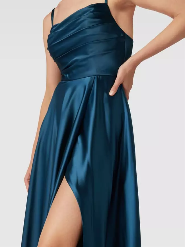 Laona Abendkleid In Wickel-Optik - Dunkelblau 5 Laona Abendkleid In Wickel-Optik - Dunkelblau – Bild 3