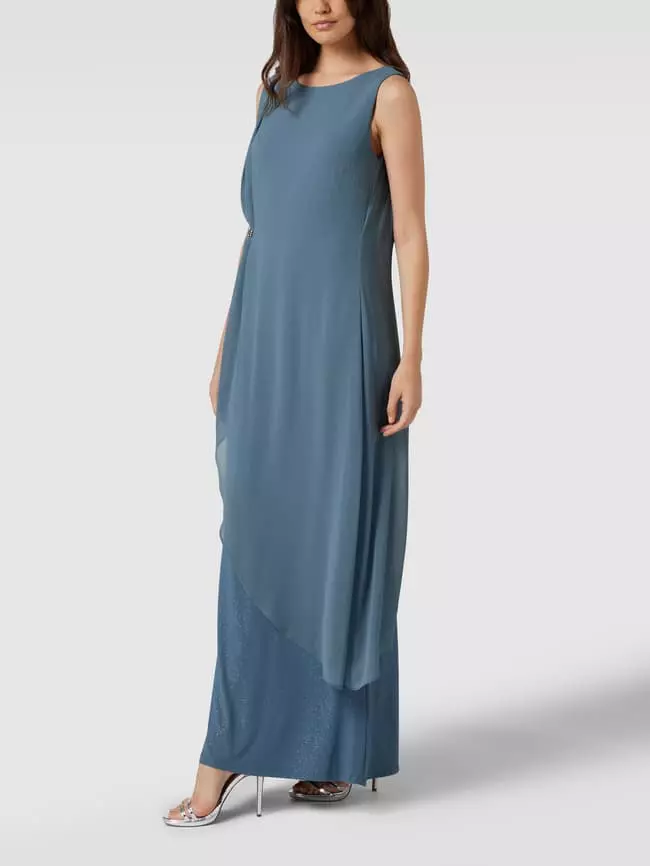 Vera Mont Abendkleid In Schimmernder Optik - Dunkelblau 6 Vera Mont Abendkleid In Schimmernder Optik - Dunkelblau – Bild 4