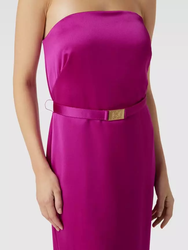 Lauren Ralph Lauren Abendkleid Mit Taillengürtel Modell 'VILJAMY' - Pink 5 Lauren Ralph Lauren Abendkleid Mit Taillengürtel Modell 'VILJAMY' - Pink – Bild 3