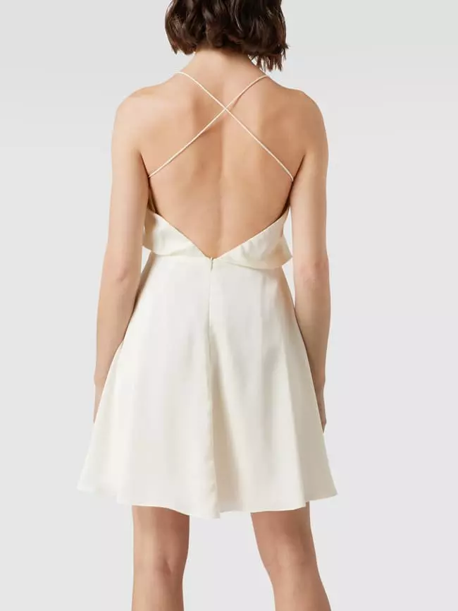 Unique Brautkleid In Wickel-Optik - Ecru 7 Unique Brautkleid In Wickel-Optik - Ecru – Bild 5