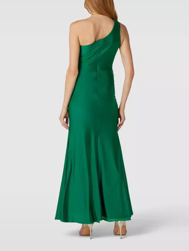 Luxuar Abendkleid Im One-Shoulder-Look - Smaragdgrün 7 Luxuar Abendkleid Im One-Shoulder-Look - Smaragdgrün – Bild 5