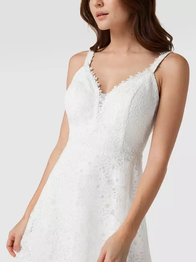 TROYDEN COLLECTION Brautkleid Mit Floraler Spitze - Weiß 5 TROYDEN COLLECTION Brautkleid Mit Floraler Spitze - Weiß – Bild 3