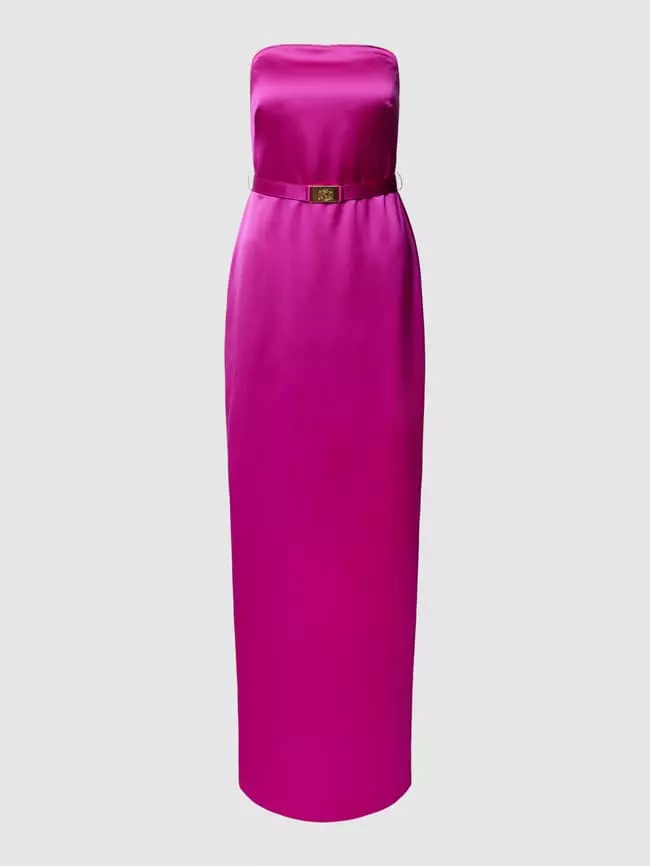 Lauren Ralph Lauren Abendkleid Mit Taillengürtel Modell 'VILJAMY' - Pink 4 Lauren Ralph Lauren Abendkleid Mit Taillengürtel Modell 'VILJAMY' - Pink – Bild 2