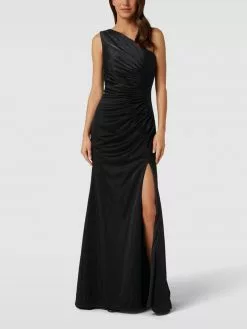 Luxuar Abendkleid Mit One-Shoulder-Träger - Schwarz