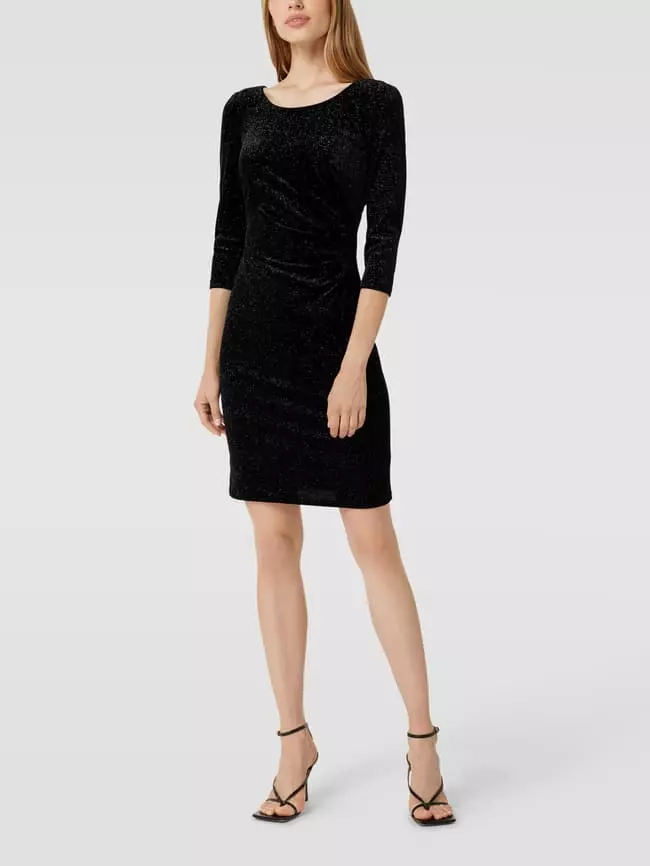 Jake*s Cocktail Cocktailkleid Mit Schimmernden Effekten - Schwarz 3 Jake*s Cocktail Cocktailkleid Mit Schimmernden Effekten - Schwarz