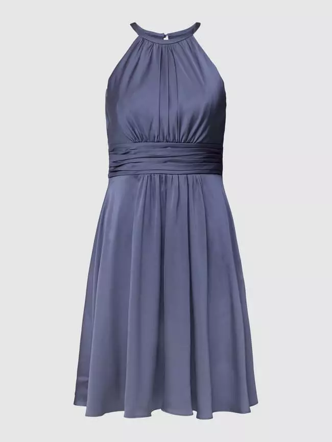 Jake*s Cocktail Cocktailkleid Mit Amerikanischem Ausschnitt - Rauchblau 4 Jake*s Cocktail Cocktailkleid Mit Amerikanischem Ausschnitt - Rauchblau – Bild 2