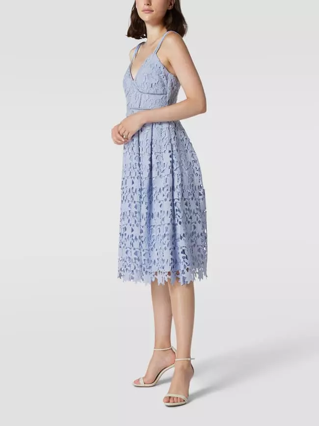 Jake*s Cocktail Cocktailkleid Mit Spitze - Himmelblau 3 Jake*s Cocktail Cocktailkleid Mit Spitze - Himmelblau