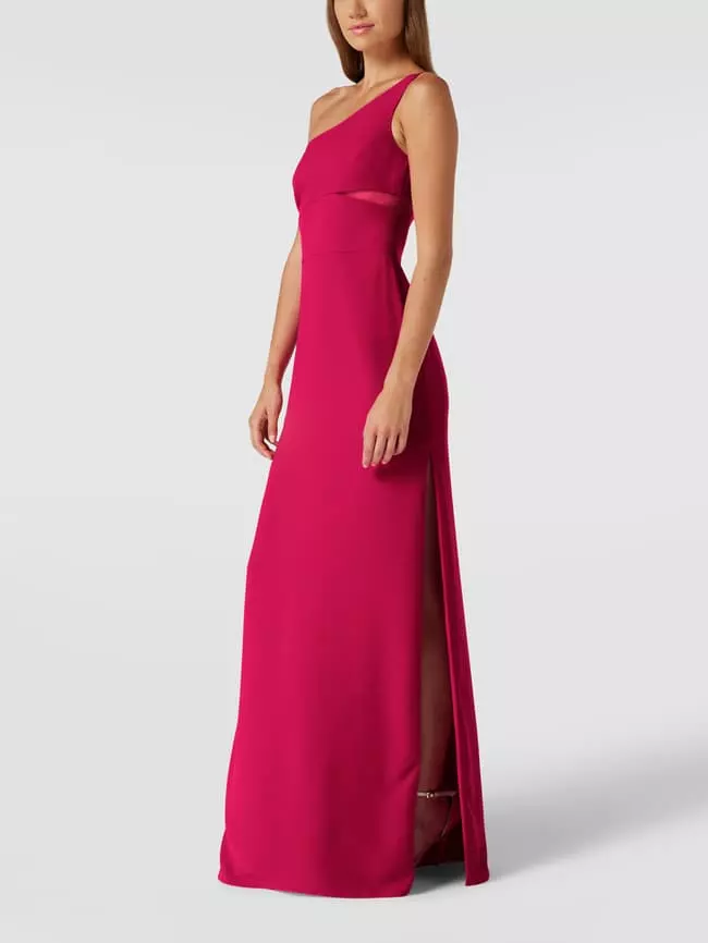 Vera Wang Bride Abendkleid Mit One-Shoulder-Träger Modell 'Anabelle' - Fuchsia 6 Vera Wang Bride Abendkleid Mit One-Shoulder-Träger Modell 'Anabelle' - Fuchsia – Bild 4