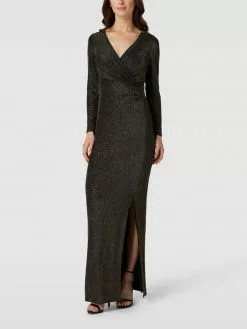 Vera Mont Abendkleid Mit Effektgarn - Schwarz