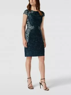 Christian Berg Cocktail Cocktailkleid Mit Zierbesatz - Bottle Meliert