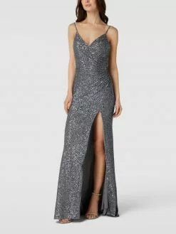 Mascara Abendkleid Mit Herz-Ausschnitt - Graphit