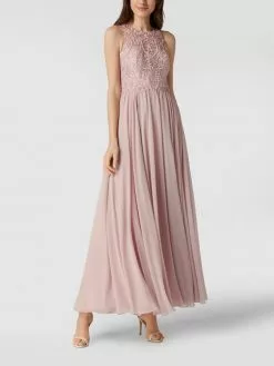 Laona Abendkleid Mit Zierbesatz - Rosé
