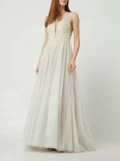 Formal Dress Geschäft 19 Luxuar Brautkleid Aus Tüll - Offwhite