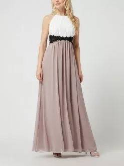 Jake*s Cocktail Abendkleid Aus Chiffon - Mauve