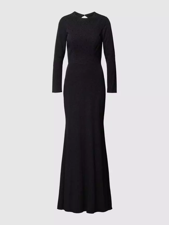 Mascara Abendkleid Mit Zierbesatz - Schwarz 4 Mascara Abendkleid Mit Zierbesatz - Schwarz – Bild 2