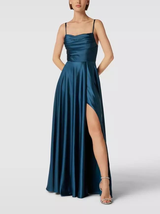 Laona Abendkleid In Wickel-Optik - Dunkelblau 3 Laona Abendkleid In Wickel-Optik - Dunkelblau