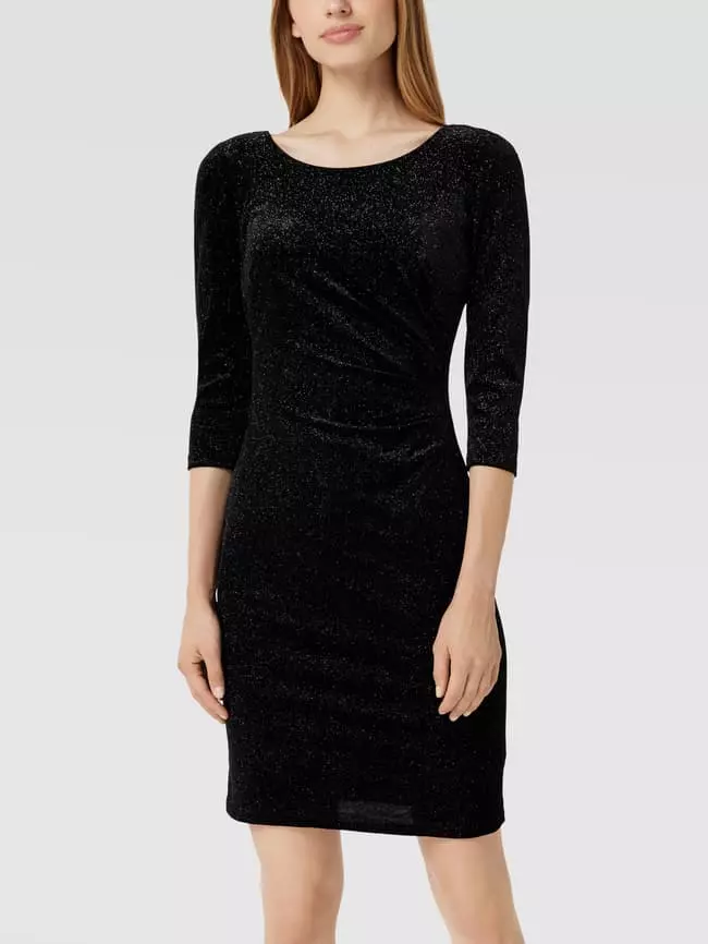 Jake*s Cocktail Cocktailkleid Mit Schimmernden Effekten - Schwarz 6 Jake*s Cocktail Cocktailkleid Mit Schimmernden Effekten - Schwarz – Bild 4