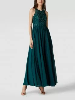 Laona Abendkleid Mit Strassteinen - Grün