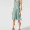 TROYDEN COLLECTION Cocktailkleid Mit Taillenpasse - Mint