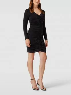 Jake*s Cocktail Cocktailkleid Mit Raffungen - Schwarz