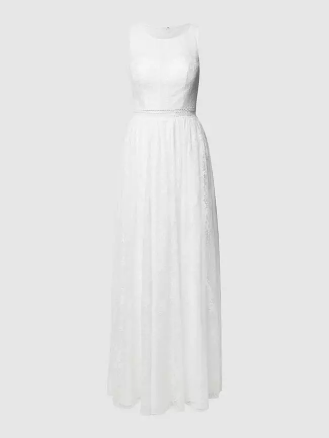 Unique Brautkleid Mit Floraler Spitze - Offwhite 4 Unique Brautkleid Mit Floraler Spitze - Offwhite – Bild 2