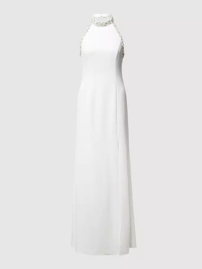 Adrianna Papell Brautkleid Mit Zierbesatz - Offwhite 4 Adrianna Papell Brautkleid Mit Zierbesatz - Offwhite – Bild 2
