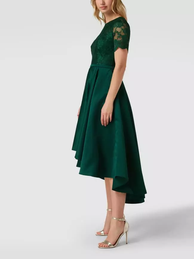 Mascara Cocktailkleid Mit Floraler Spitze - Grün 6 Mascara Cocktailkleid Mit Floraler Spitze - Grün – Bild 4