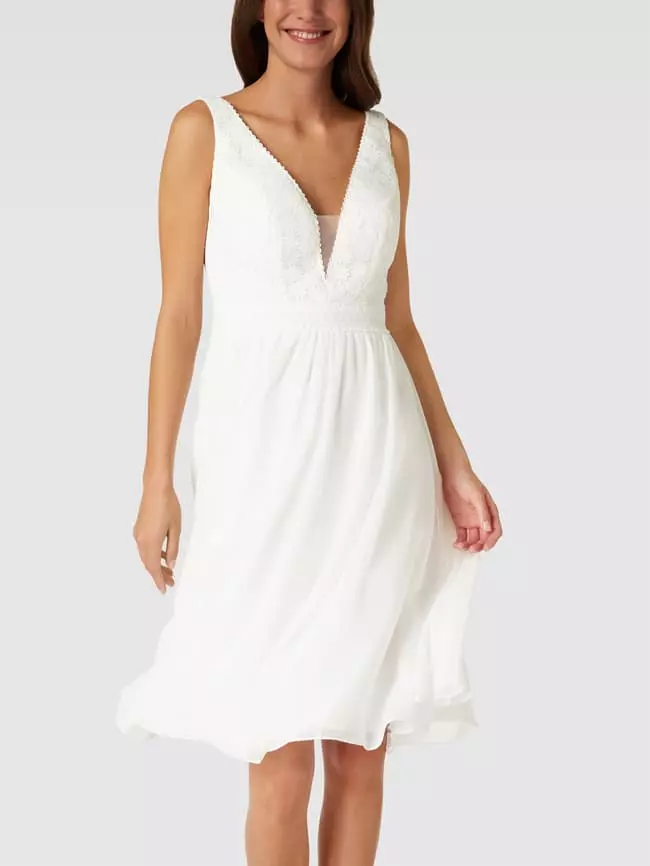 Luxuar Brautkleid Mit Herz-Ausschnitt - Offwhite 8 Luxuar Brautkleid Mit Herz-Ausschnitt - Offwhite – Bild 6