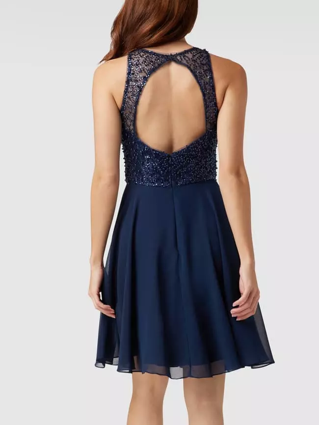 Laona Cocktailkleid Mit Pailletten - Dunkelblau 7 Laona Cocktailkleid Mit Pailletten - Dunkelblau – Bild 5