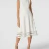 Paradi Brautkleid Mit U-Boot-Ausschnitt - Offwhite